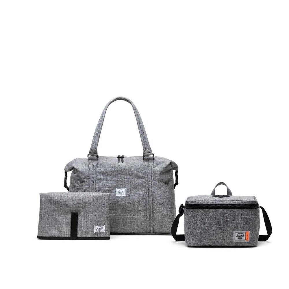 HERSCHEL "Sprout" Diaper Bag & Cooler, Grey, One Size